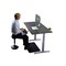 Uncaged Ergonomics RiseUpElectricStandingDesk48X30"BlackBambooDesktopSitStand, RU2gbk48 RU2GBK48 - alternate 4
